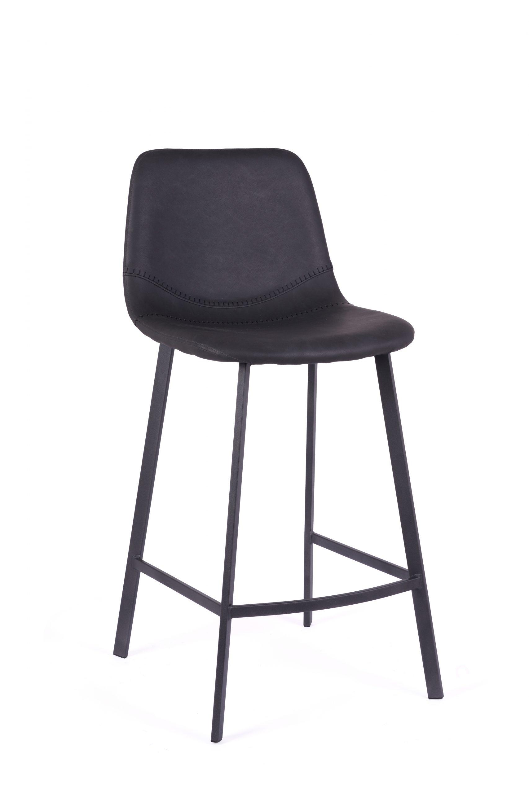 BARI dark grey counter stool
