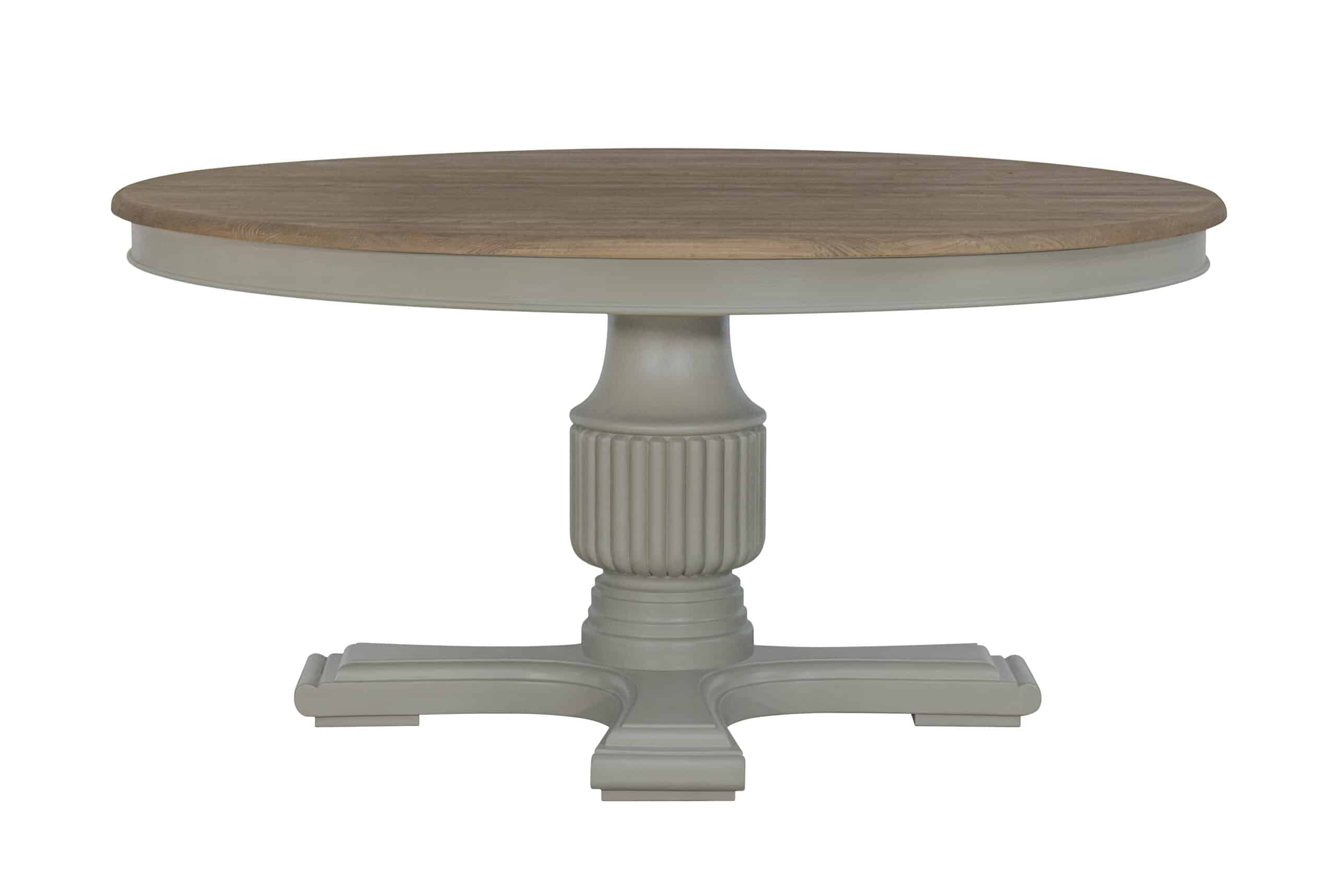 Ashling Round Table Hardwick Smoked Oak