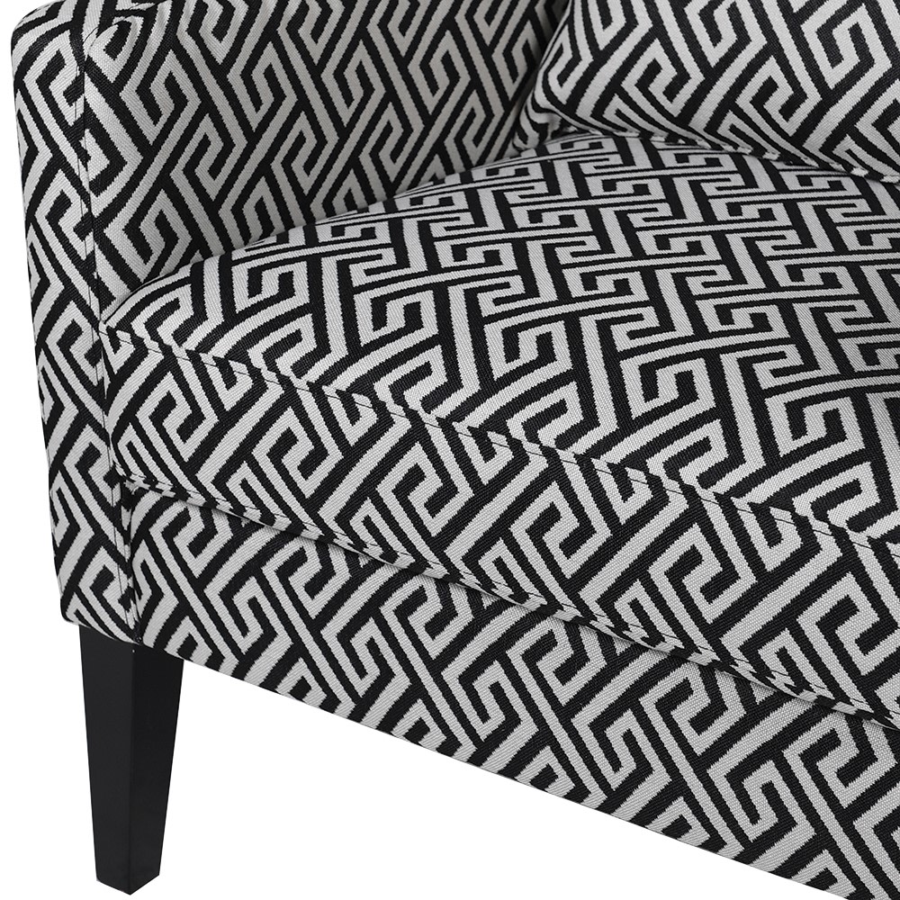 checker armchair