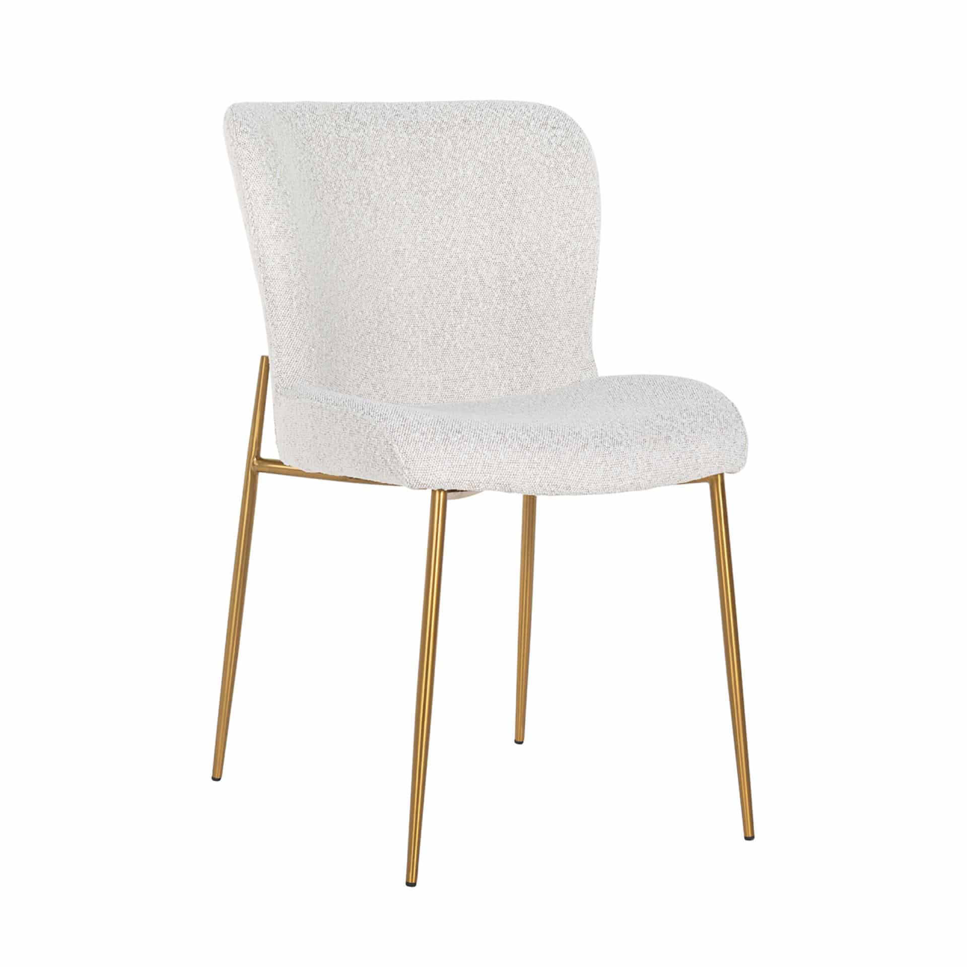khaki velvet dining chair with brushed gold leg.