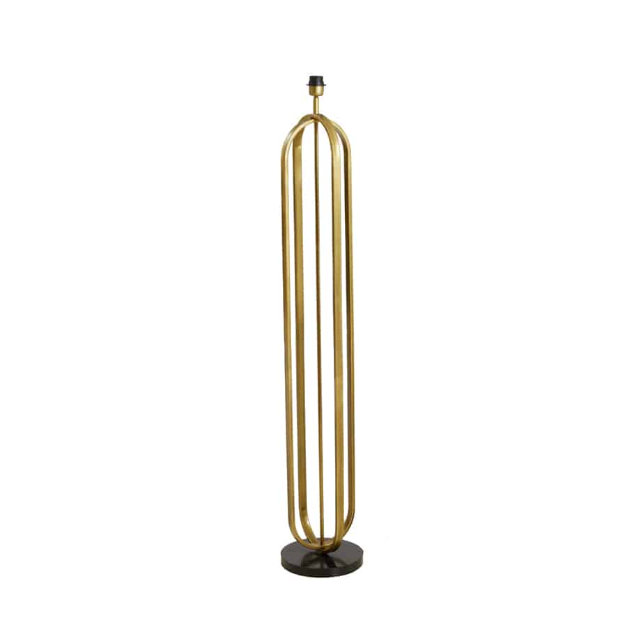 Antique bronze floor lamp. Contemporary design