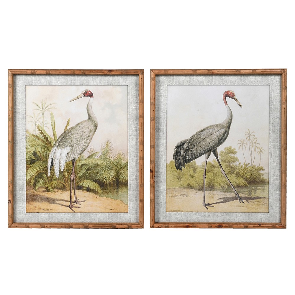 Set of storks Wall prints .
