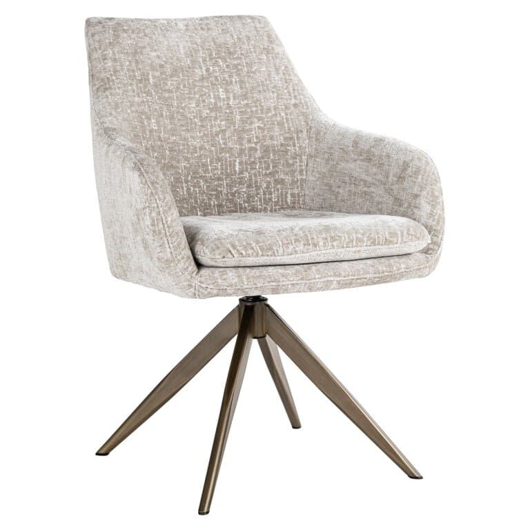 Light Green Swivel Dining Chair