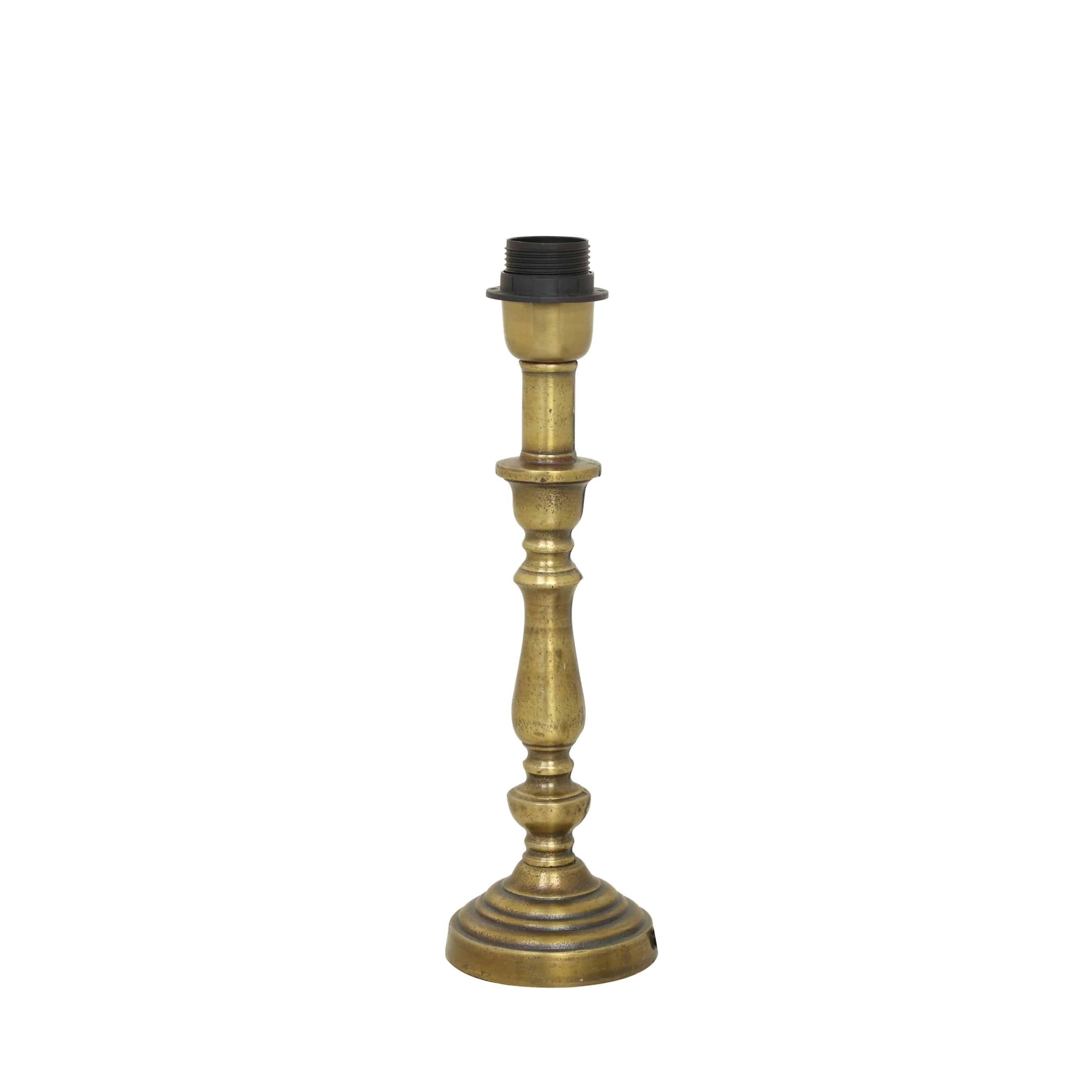Antique Bronze Lamp Base