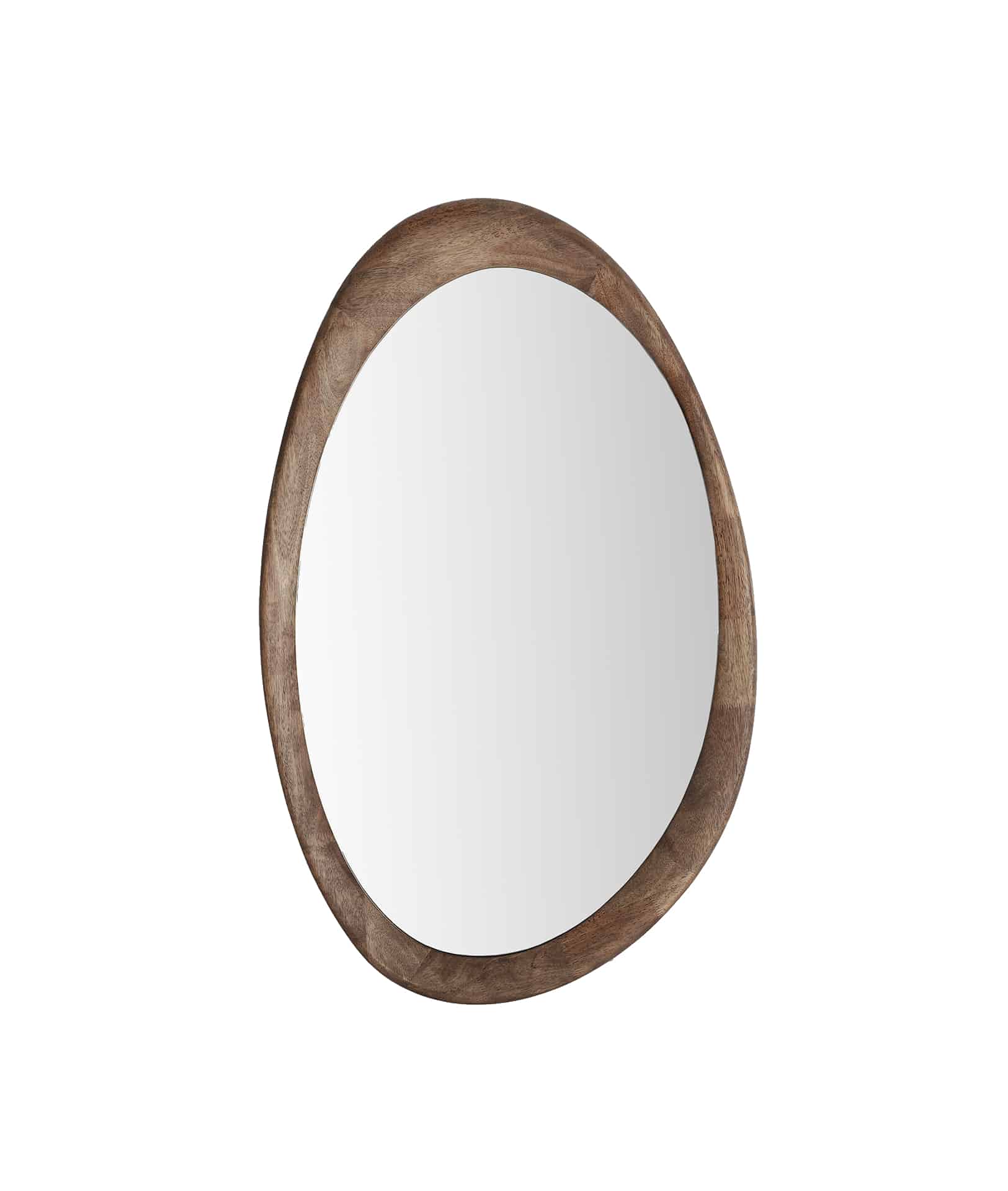 Lucia Wall Mirror. Contemporary style. Brown in colour.
