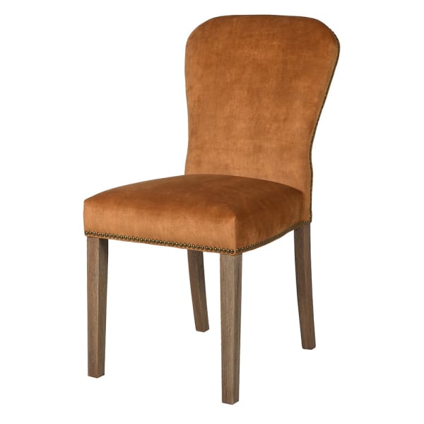 Maya Dining Chair Gold Velvet