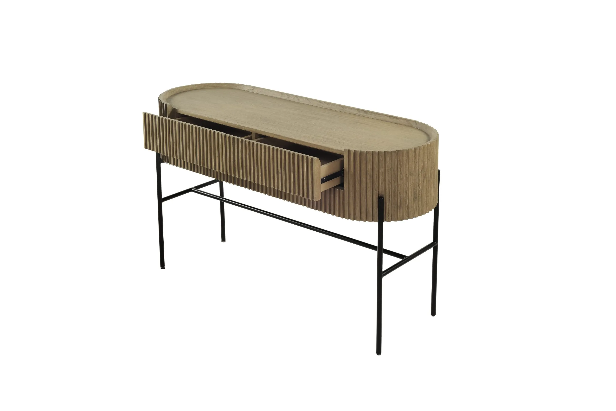 Parador Console Table Open drawer