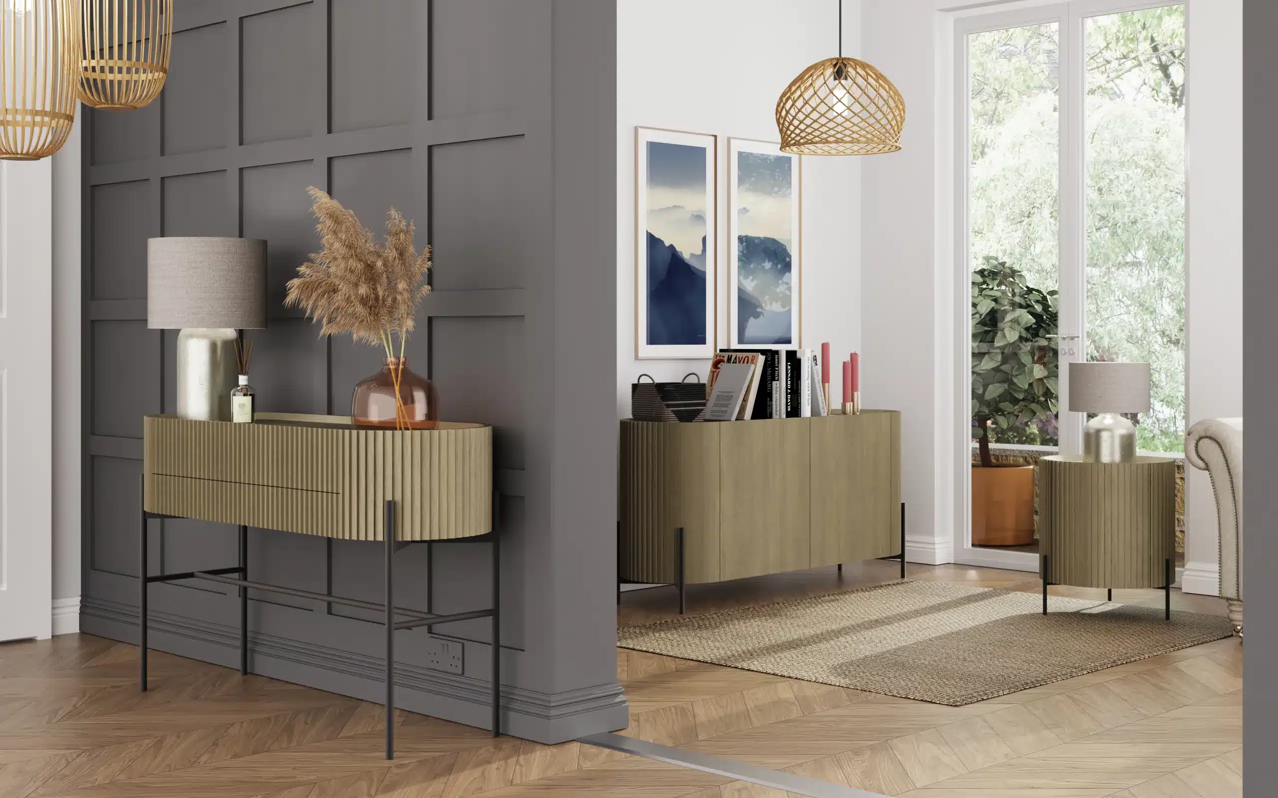 Parador Console Table Styling Shot