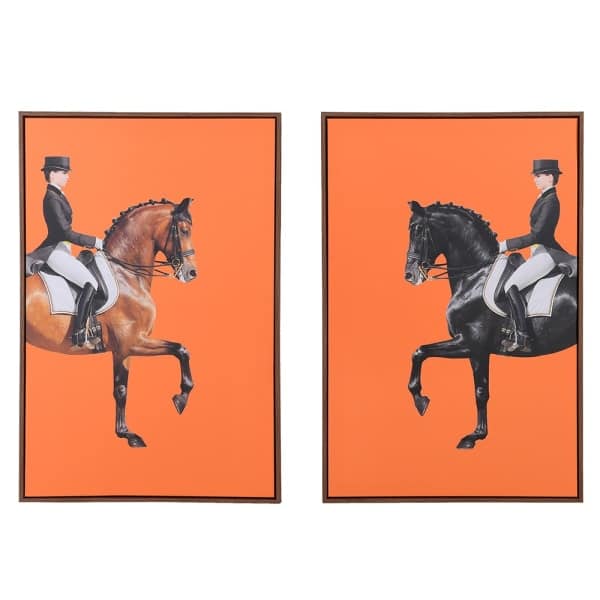Bold Stride Duo Set of 2 Framed Wall Art