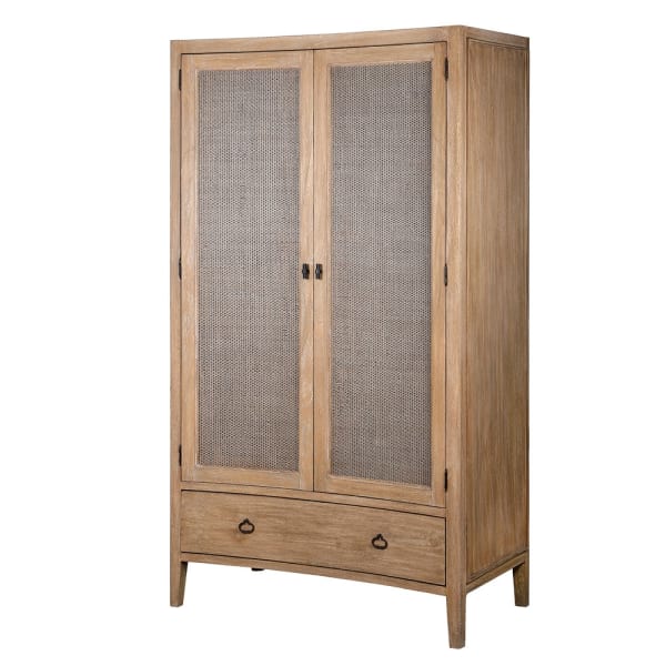 Cape Cod Double Wardrobe with Single Drawer
