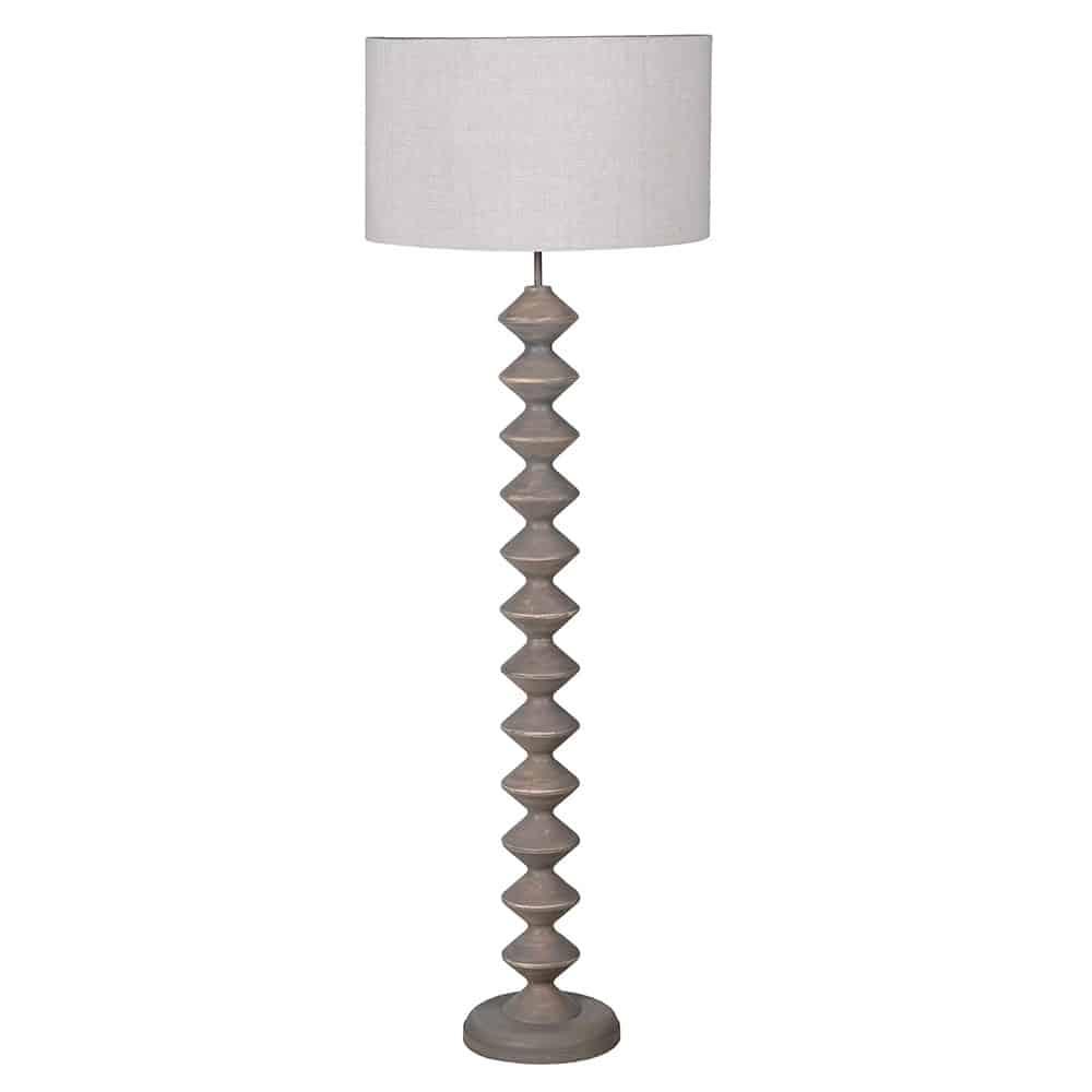 Maine Wooden Floor Lamp