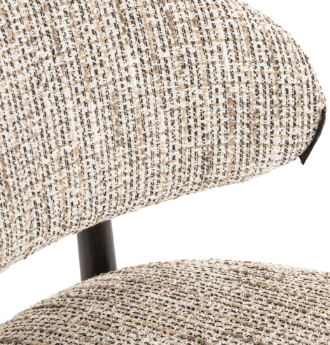 Dover counter stool natural fabric