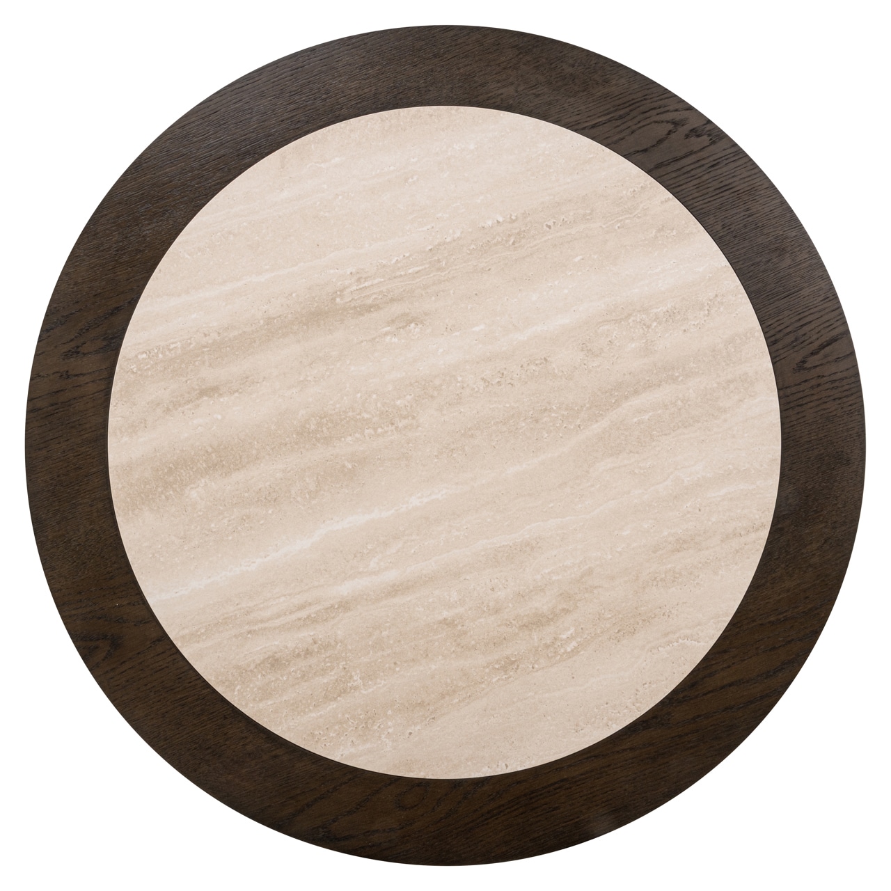 Navelli Round Coffee Table. Top detail