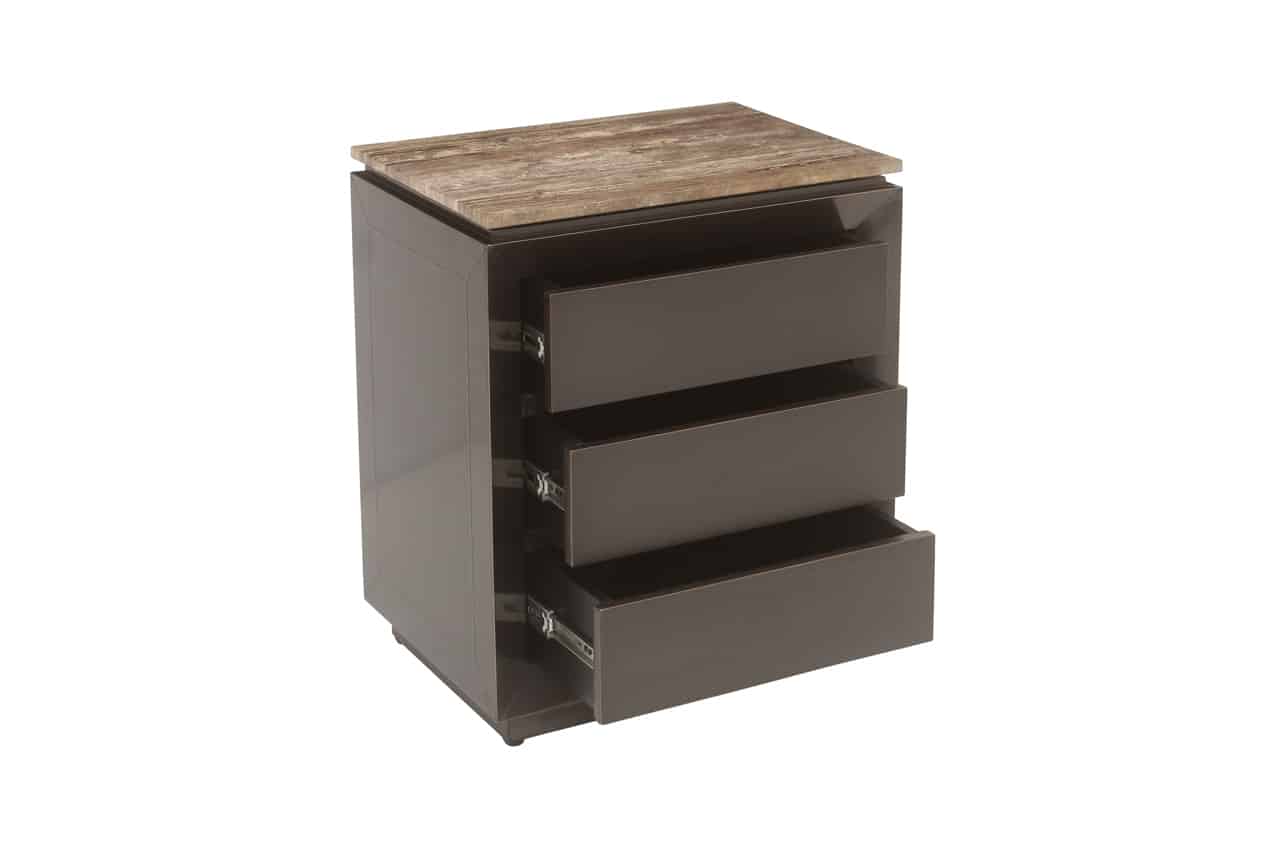 Ravenna Bedside Locker (3 Drawer)