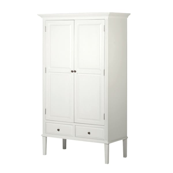 Toulouse White Double Wardrobe