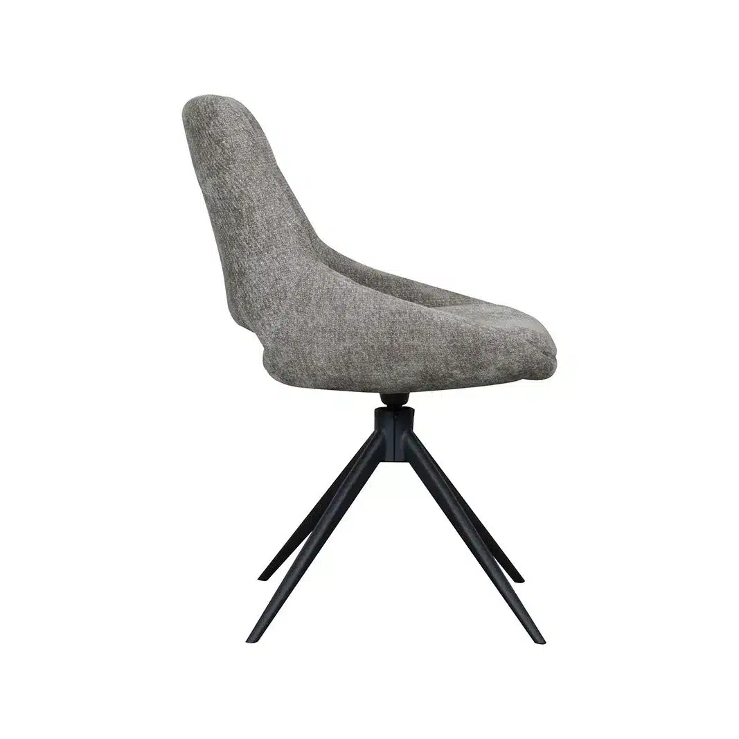 Moya swivel dining chair Grey Dublin
