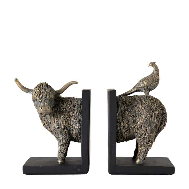Highland Cow Bookends (Set of 2)