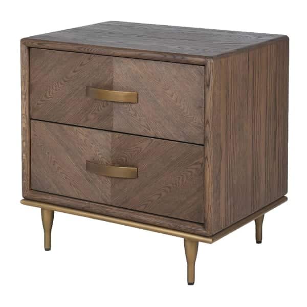 Camden 2 Drawer Bedside Table