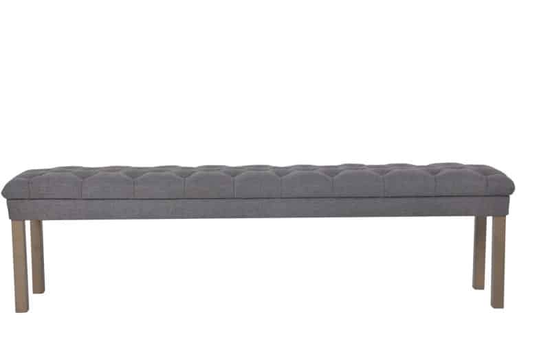Grey Dining Bench