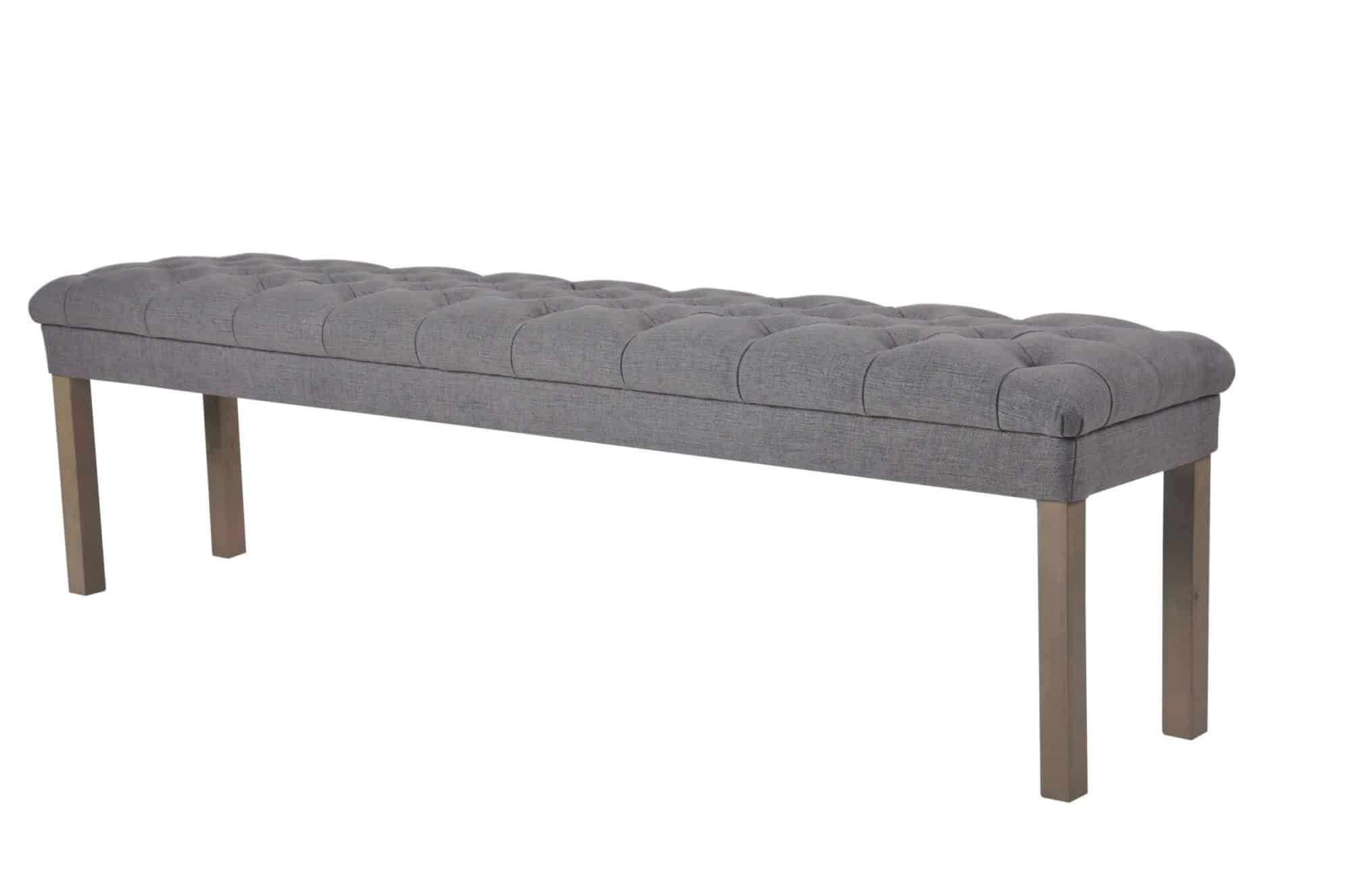 Grey Dining Bench