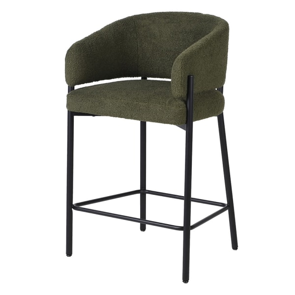 Olive Teddy Bar Stool
