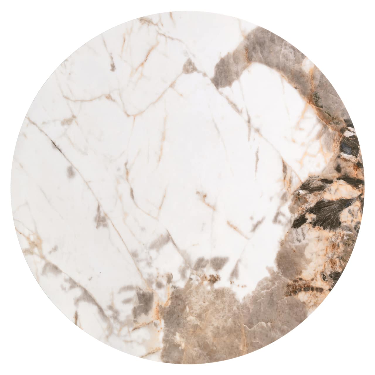 Montauk round coffee table tabletop