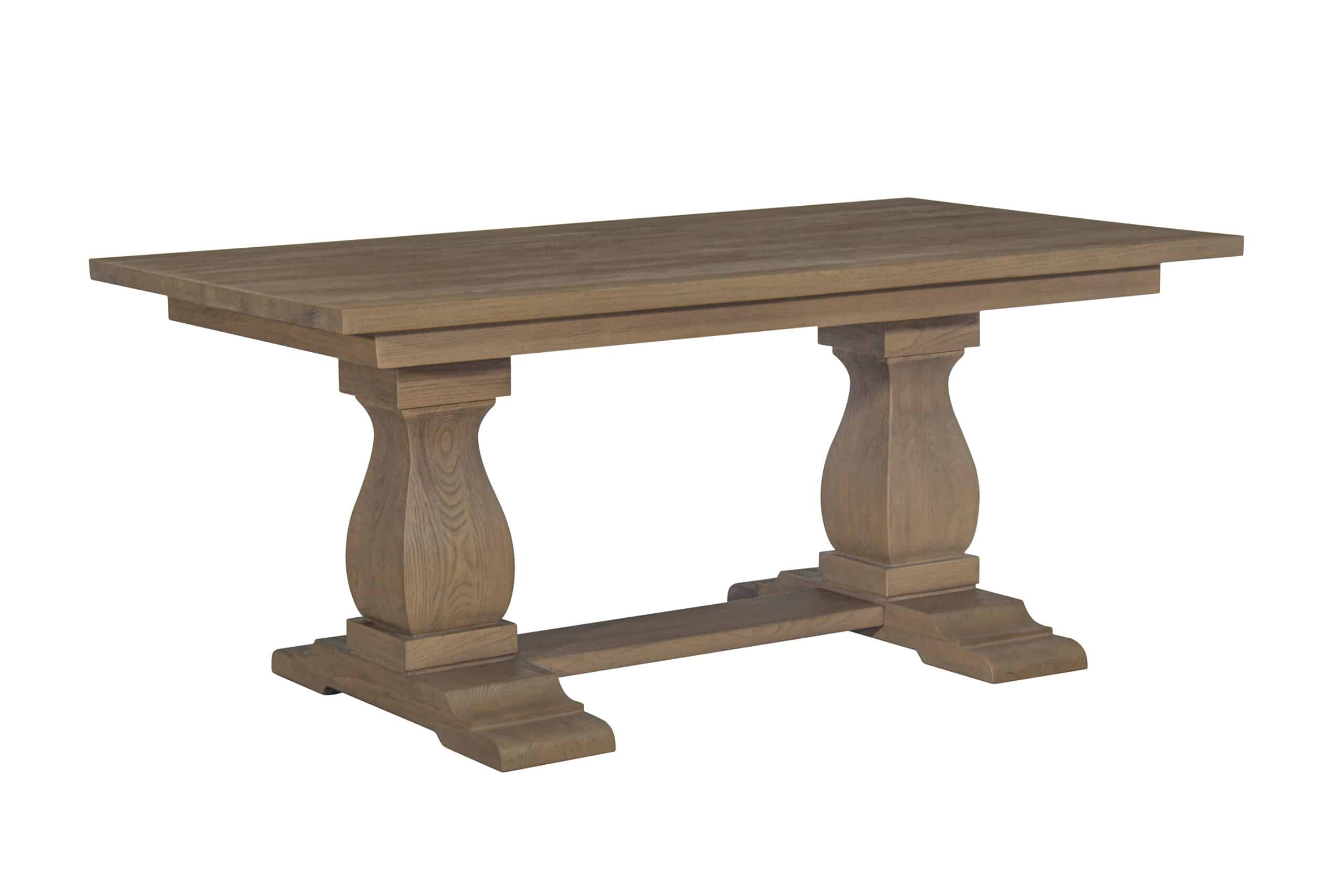 Smoked Oak 180cm Dining Table