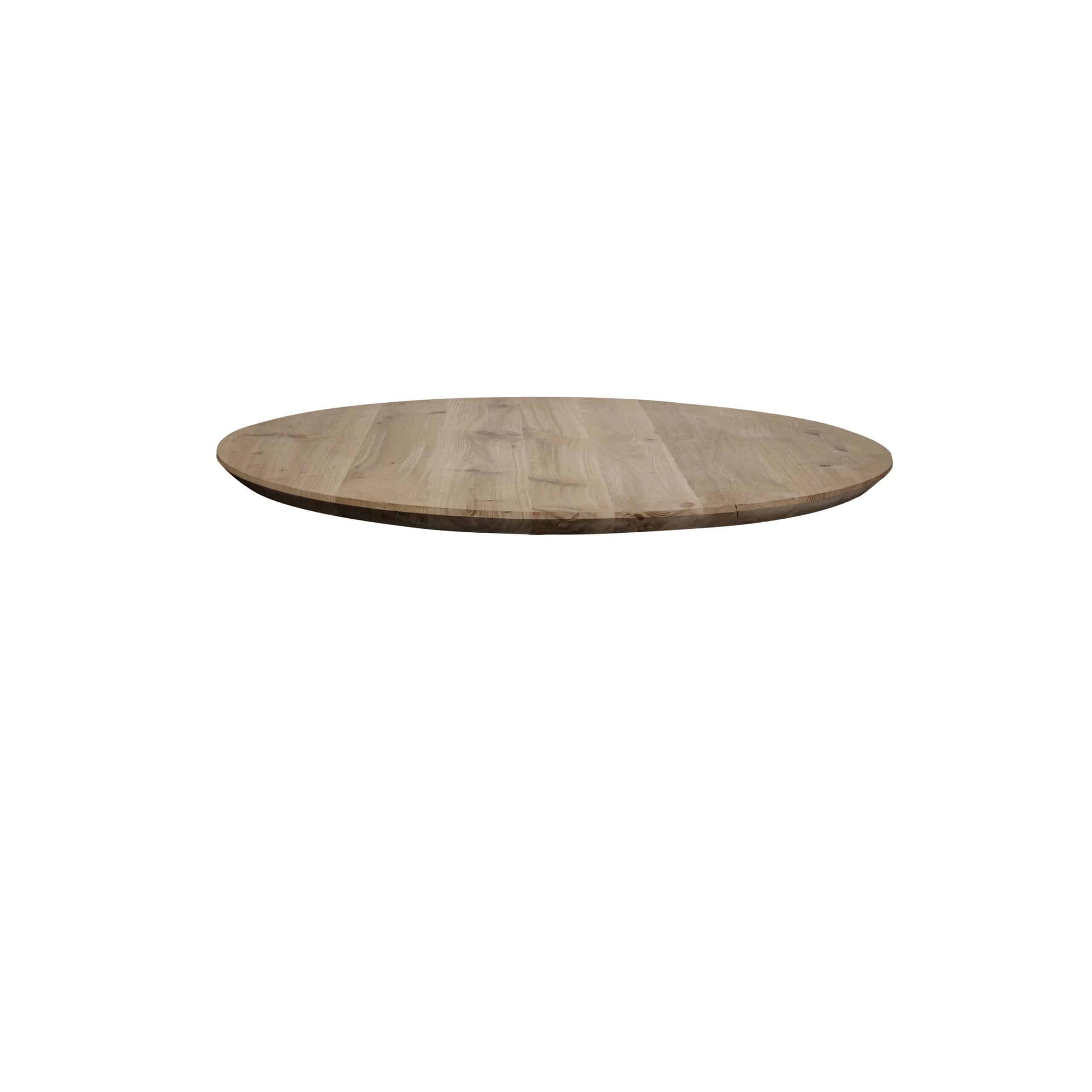 Custon roubd oak dining table