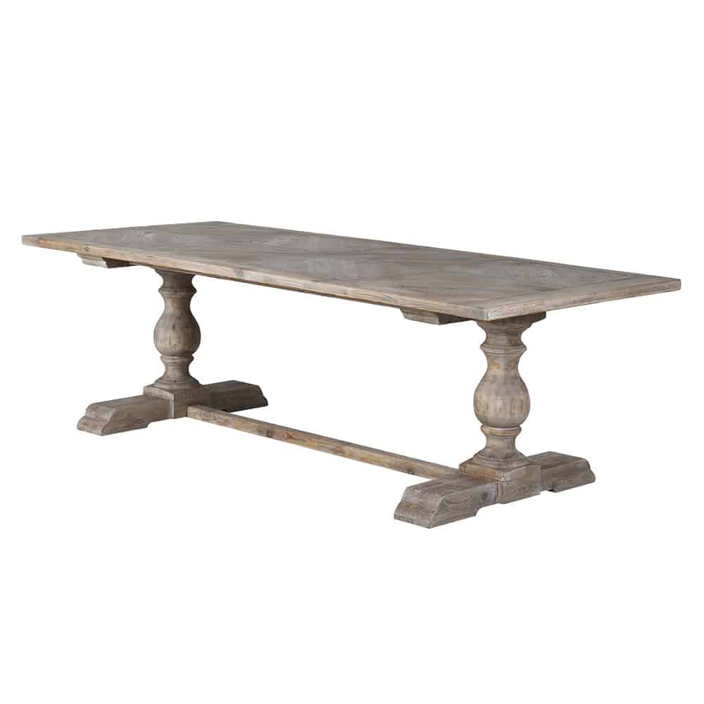 Recycled pine dining table